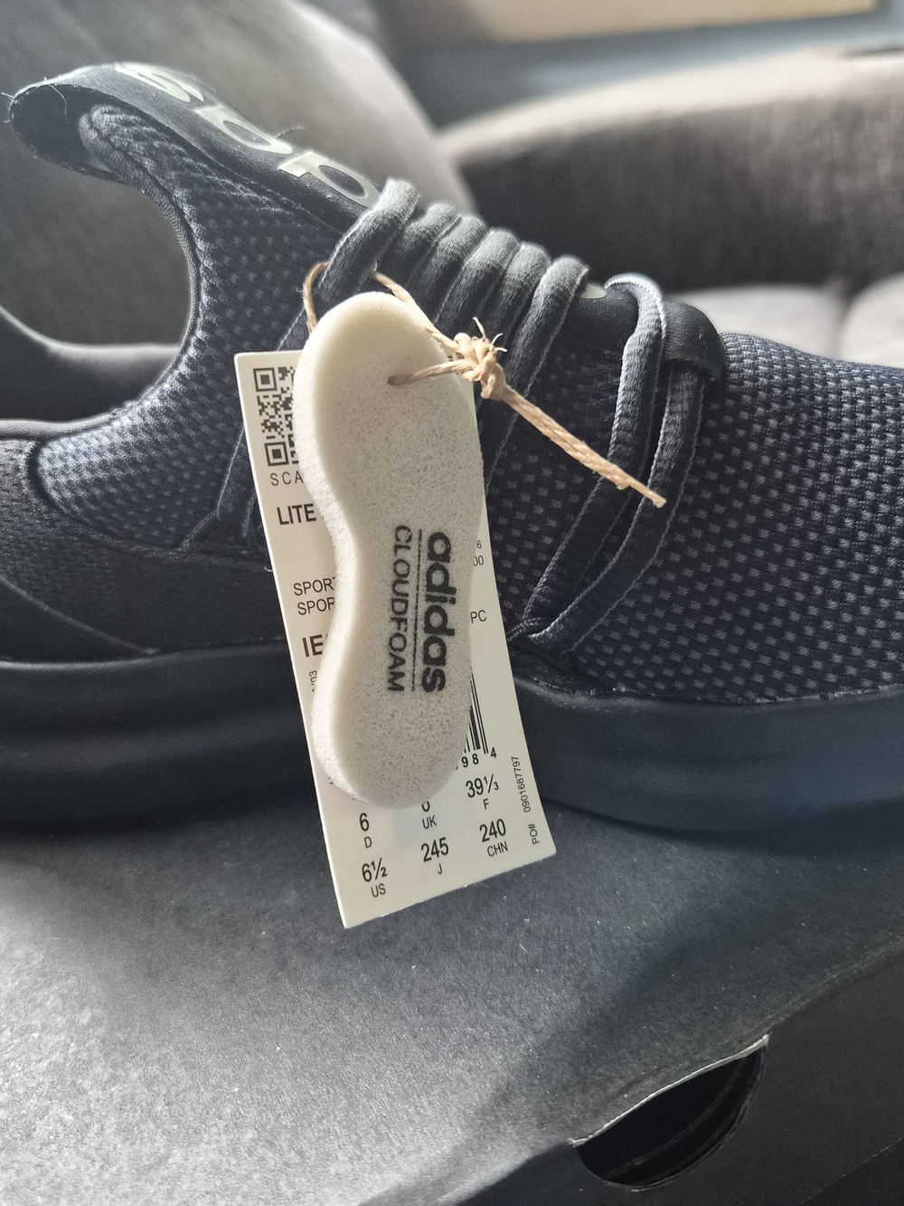 6.5M/8W Wide Adidas Lite Racer Adapt 7.0 Sneakers